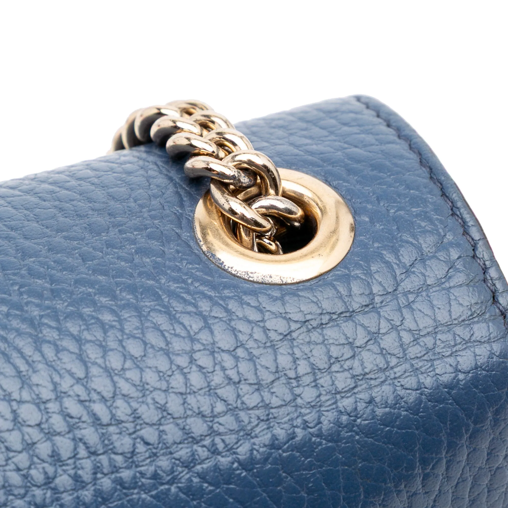 Small Dollar Calfskin Interlocking G Crossbody