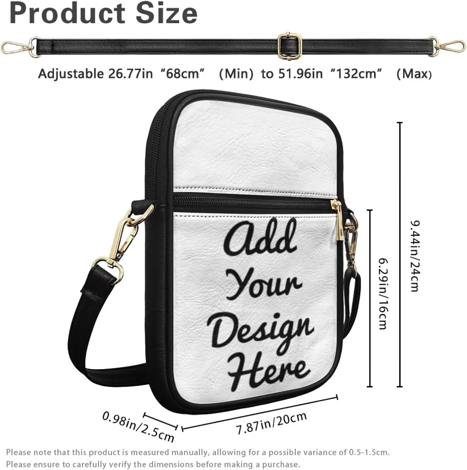 Small Messenger Bag for Women Work Lightweight Multipurpose Crossbody Shoulder Bag Travel Hiking Daypack