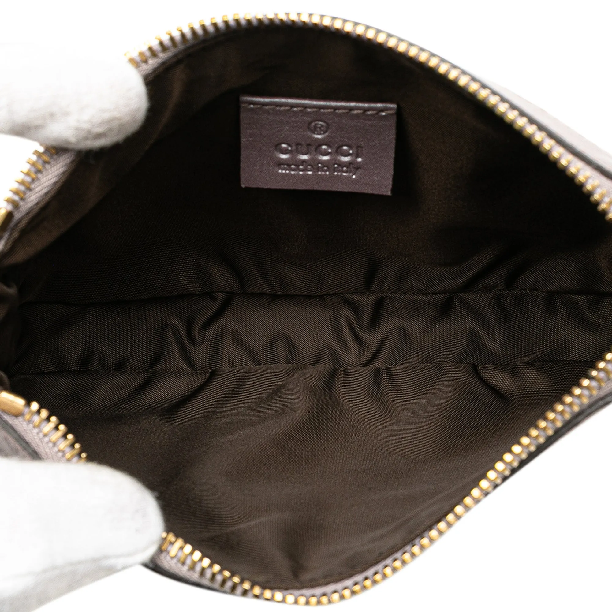 Small Metallic Guccissima Lovely Crossbody