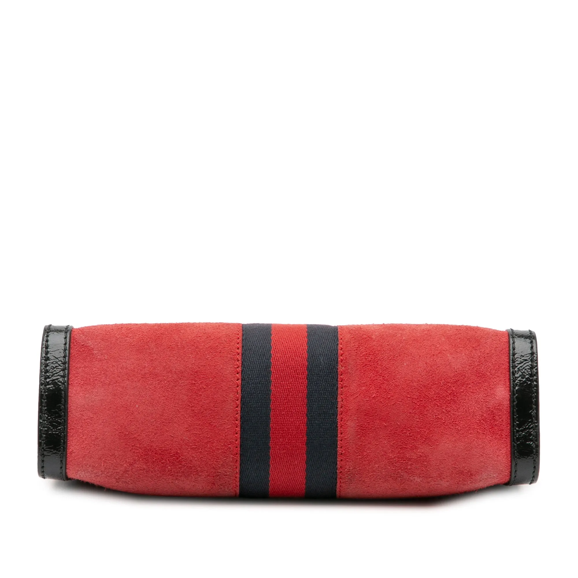 Small Suede Ophidia Chain Crossbody