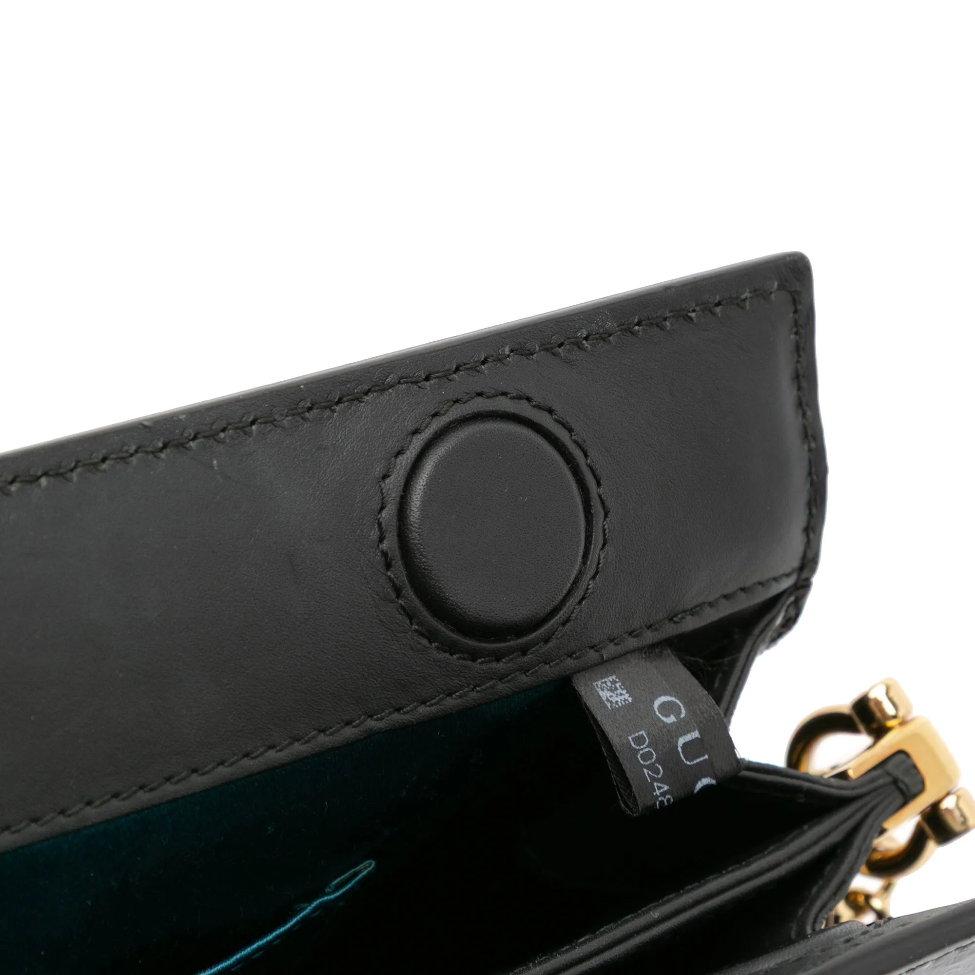 Small Suede Ophidia Chain Crossbody