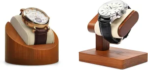 Solid Wood Single Watch Display Stand for Men Jewelry Watch Showcase Stand Display