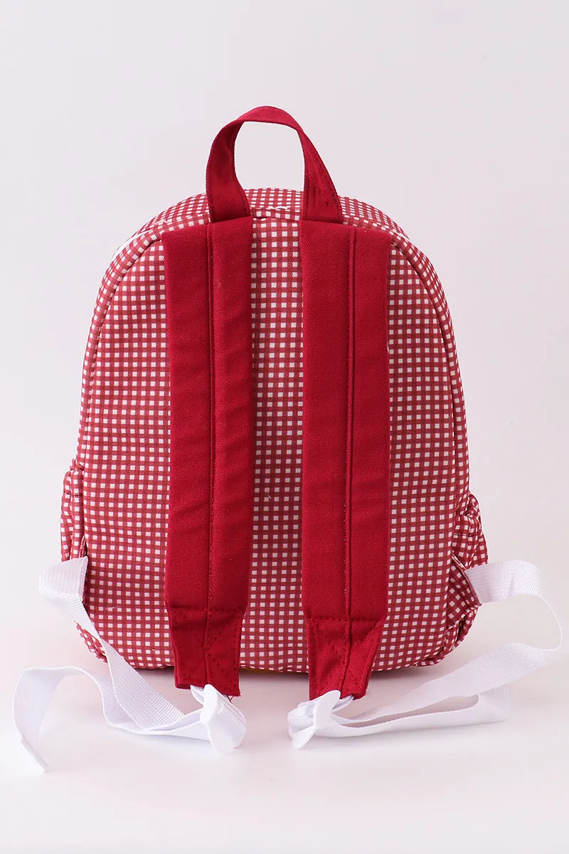 South carolina embroidery boy schoolbag