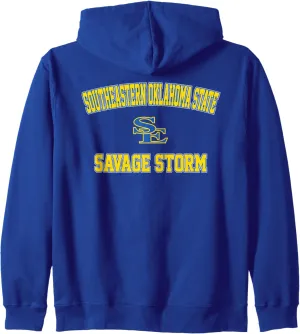 Southeastern Oklahoma State Savage Storm Campus Classic Zip Hoodie