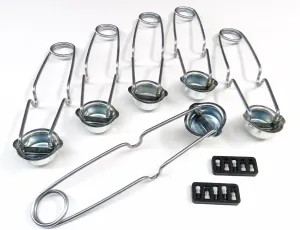 Spark Lighter with FLINTS Ignitor Sparker for Torch - 6 Strikers & 10 FLINTS (E13)