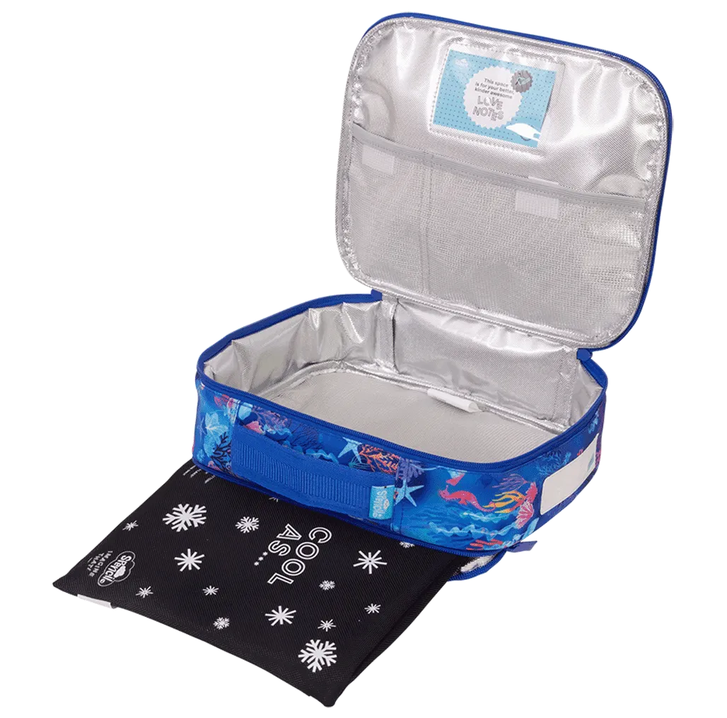 Spencil BIG Cooler Lunch Bag   Chill Pack - Coral Garden