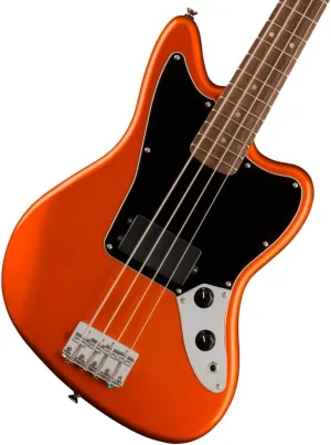 Squier Affinity Series Jaguar Bass H - Metallic Orange, Sweetwater Exclusive