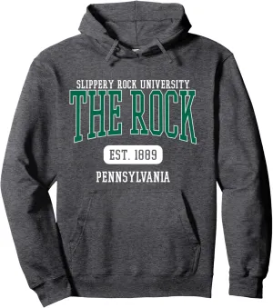 SRU Slippery Rock University Est. Date Pullover Hoodie