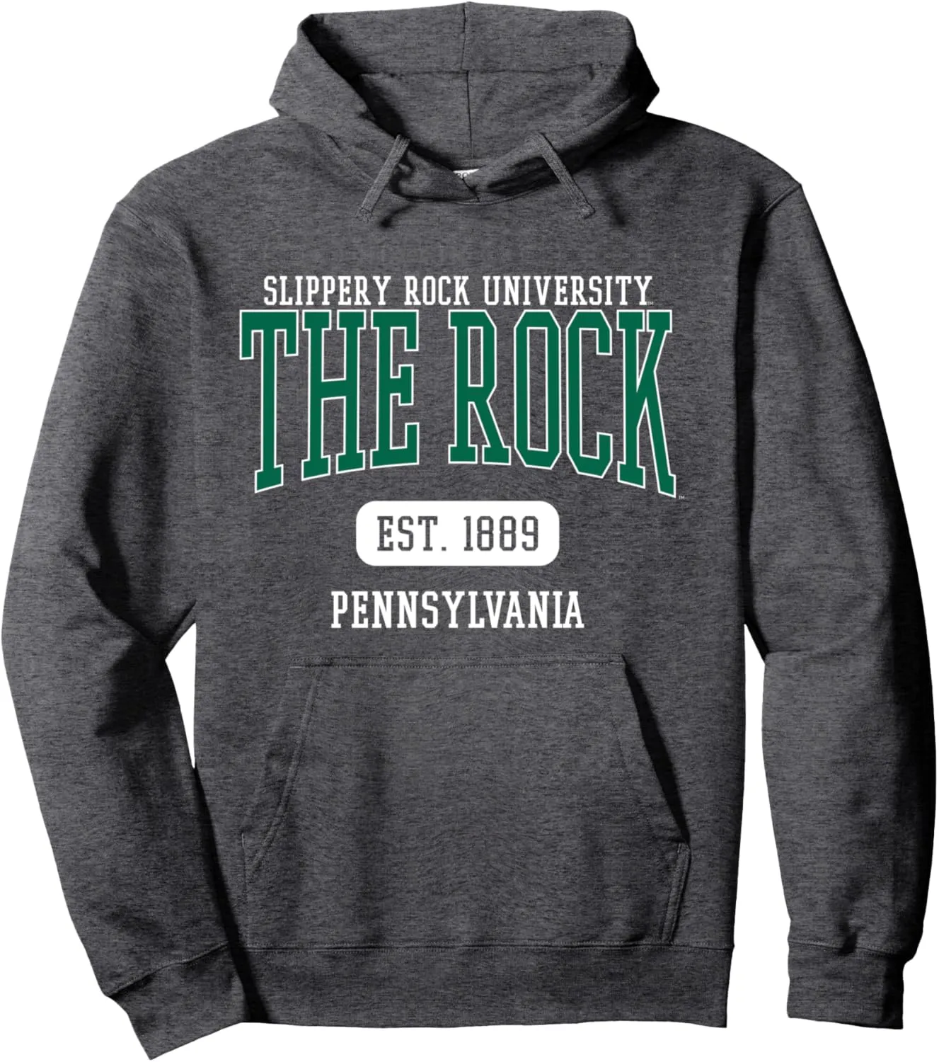 SRU Slippery Rock University Est. Date Pullover Hoodie