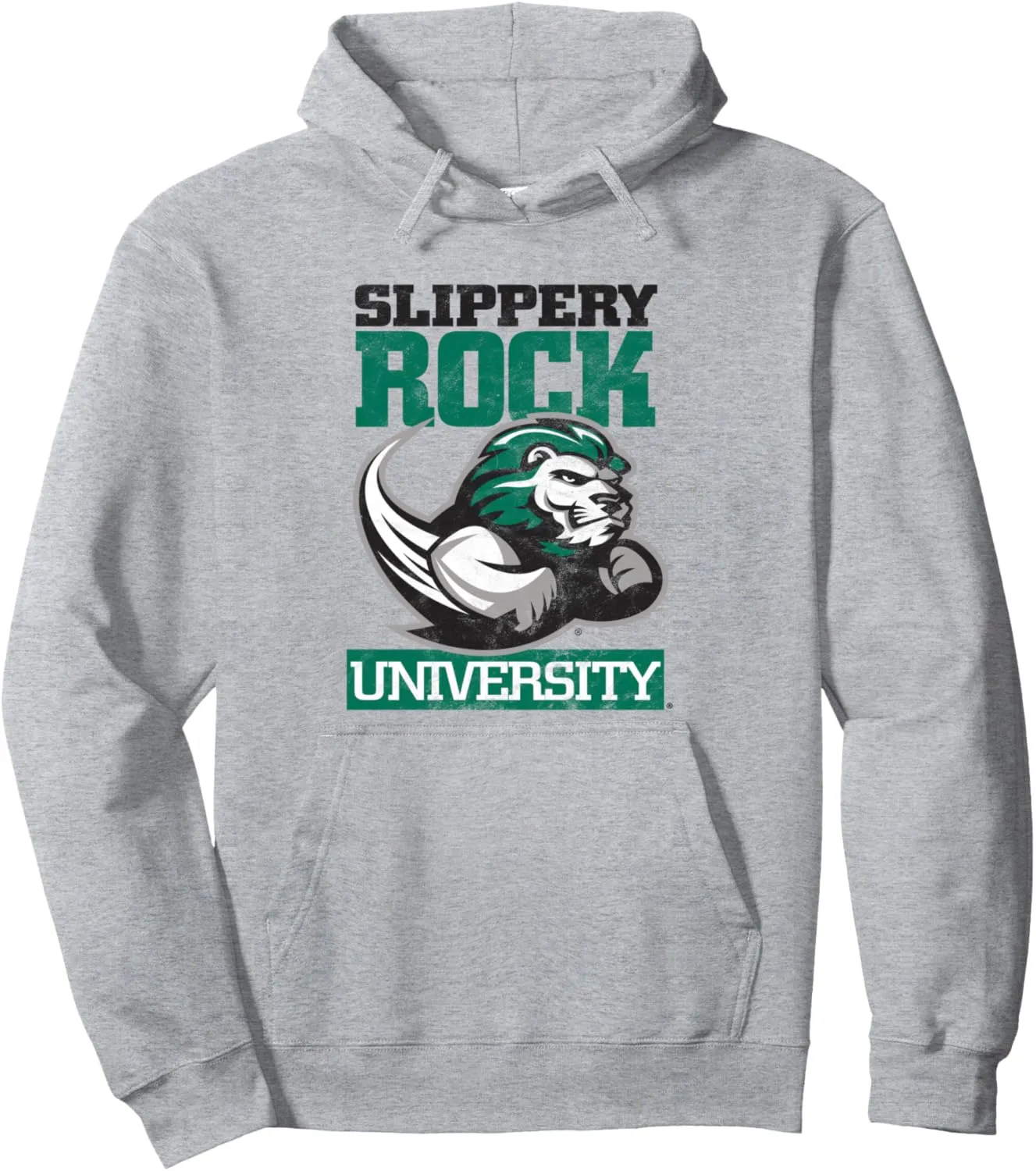 SRU Slippery Rock University Large Pullover Hoodie