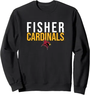 St. John Fisher College Cardinals Stacked Sweatshirt