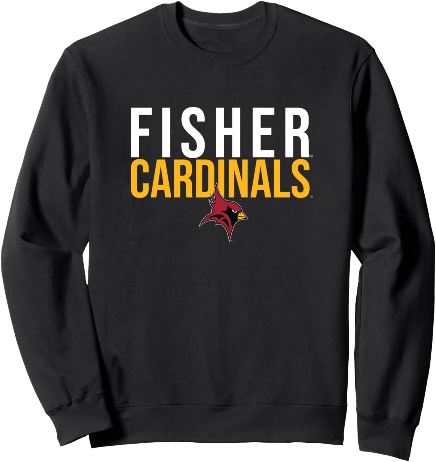 St. John Fisher College Cardinals Stacked Sweatshirt