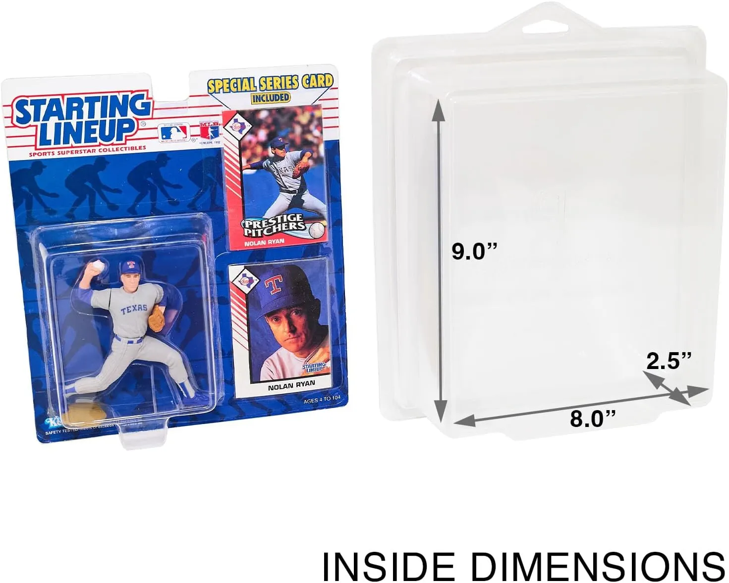 Starting Lineup Protector Case for Kenner SLU Figures Clamshell Blister Display (1 Pack)