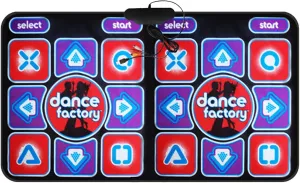 Step User Dance Sense Double Mats Non-Slip Dancers Pads Game Yoga Game Blanket Baby Play Mat Family Entertainment (As Shown, One Size)