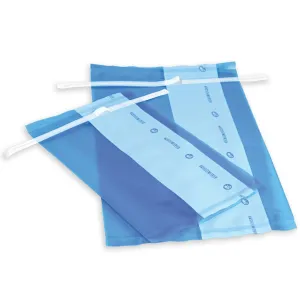 Sterile Lab Bags for Food Samples: Sealable, Leakproof and Airtight, Validated by Quality Control, Blue Color - LABPLAS EPR-7012-B-AM250 Twirl’Blue - 44 oz