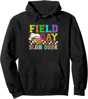 Student Teacher Slam Dunk School Field Day Basketball Pullover Hoodie