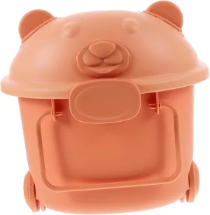 Sturdy Plastic Toy Storage Box with Lids Multi-functional Storage Bin for Organizing Toys Books Clothes