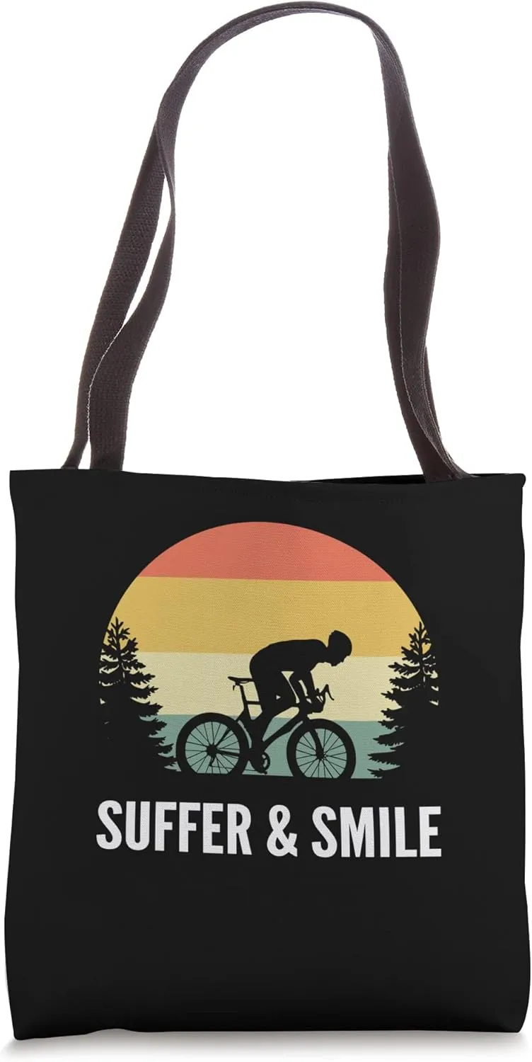 Suffer and Smile Rider Tote Bag