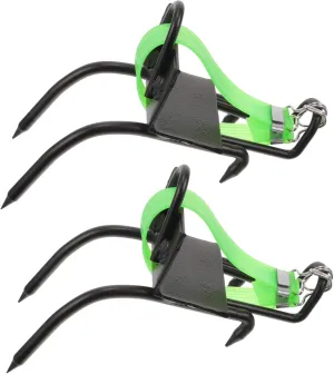SUPVOX 1pair Non- Style Tree Climbing Tool Multi-Functional Climbing Spikes for Outdoor Use and Design for and Outdoor Enthusiasts