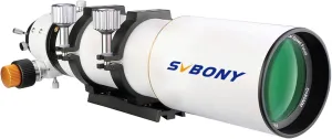 SVBONY SV503 Refractor Telescope, 80mm F7 Extra Low Dispersion Achromatic Refractor OTA, Dual-Speed Focuser, Telescope for Adults, for Astronomical Observation and Photography
