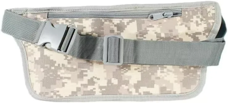 Tactical Camouflage Fanny Pack for Men，Concealed Outdoor Waist Bag，Multi-functional Cangureras Para Hombres Utility(camouflage)