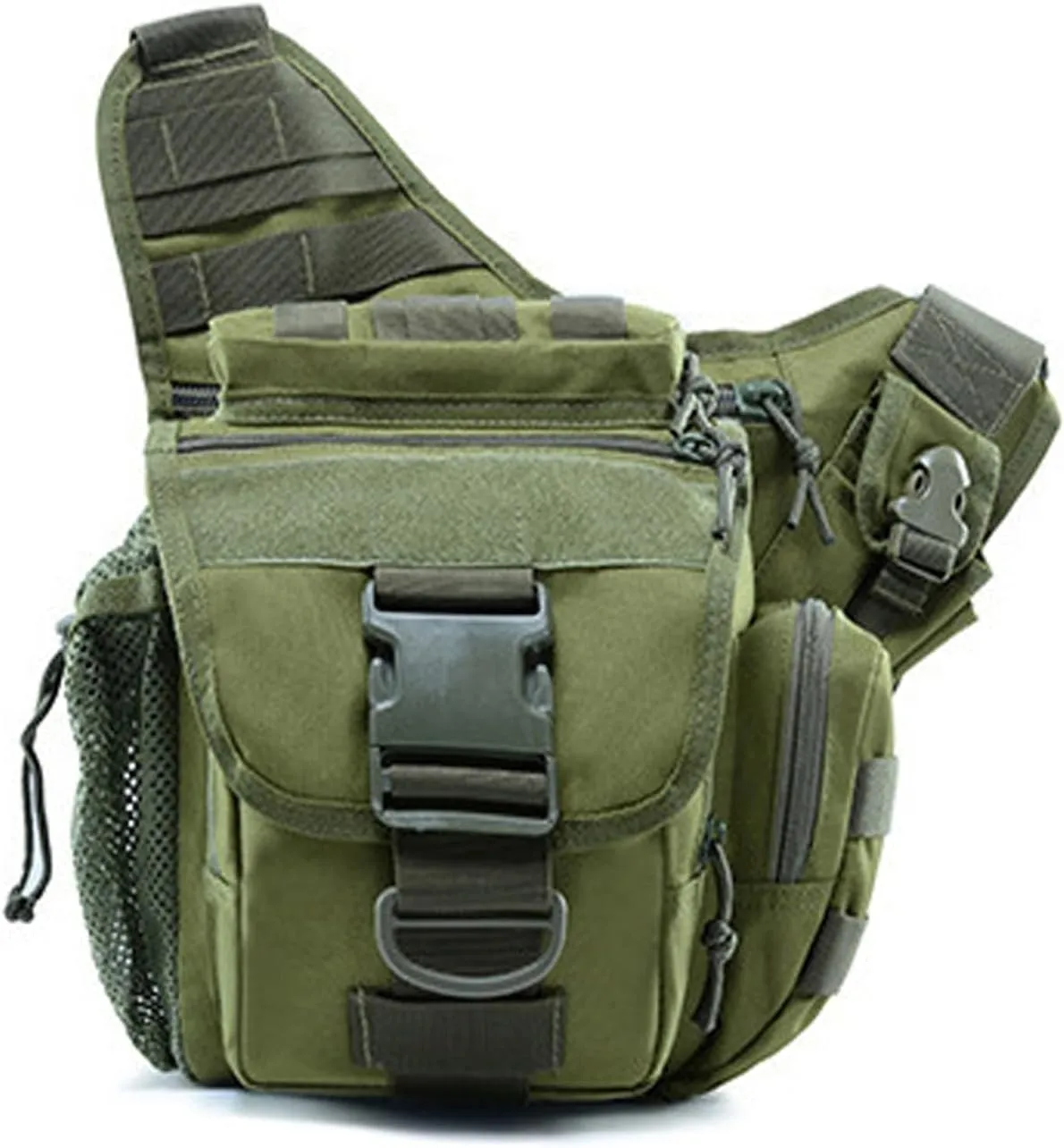 Tactical Messenger Bag Shoulder Bag Cross Body Bag Belt Sling Bags Laptop For Working Cycling Hunting Camping C