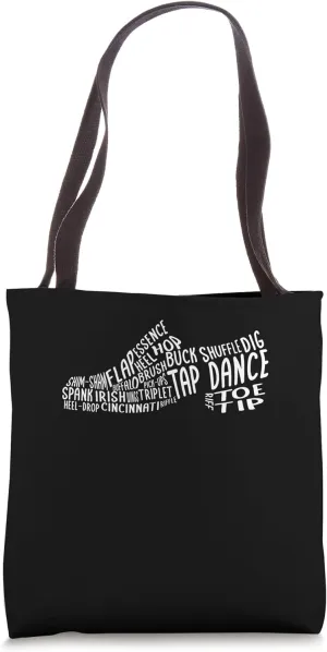 Tapping Tap Dance Foot Stomping Tapper Tap Dancing Tote Bag