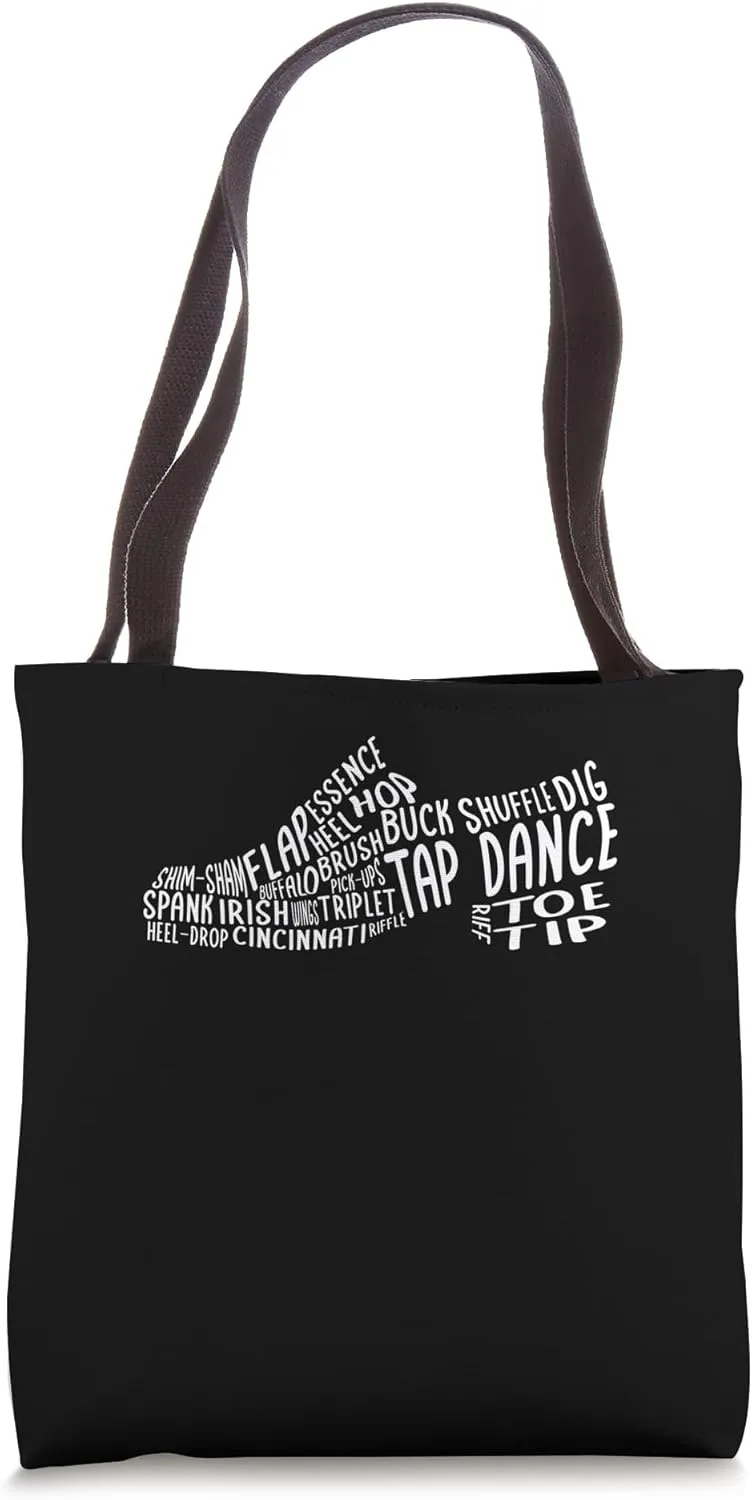 Tapping Tap Dance Foot Stomping Tapper Tap Dancing Tote Bag