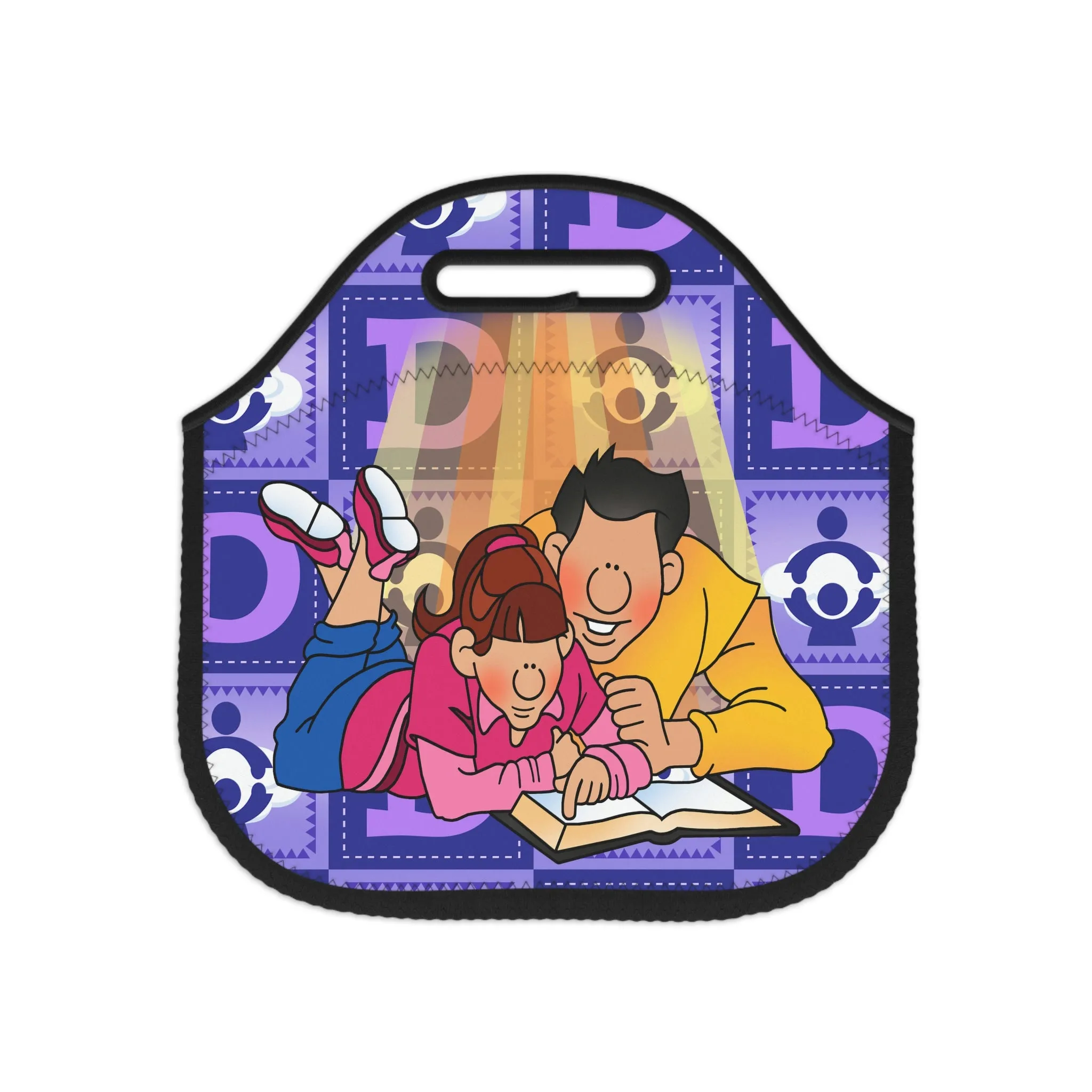 The Bible as Simple as ABC D Neoprene Lunch Bag
