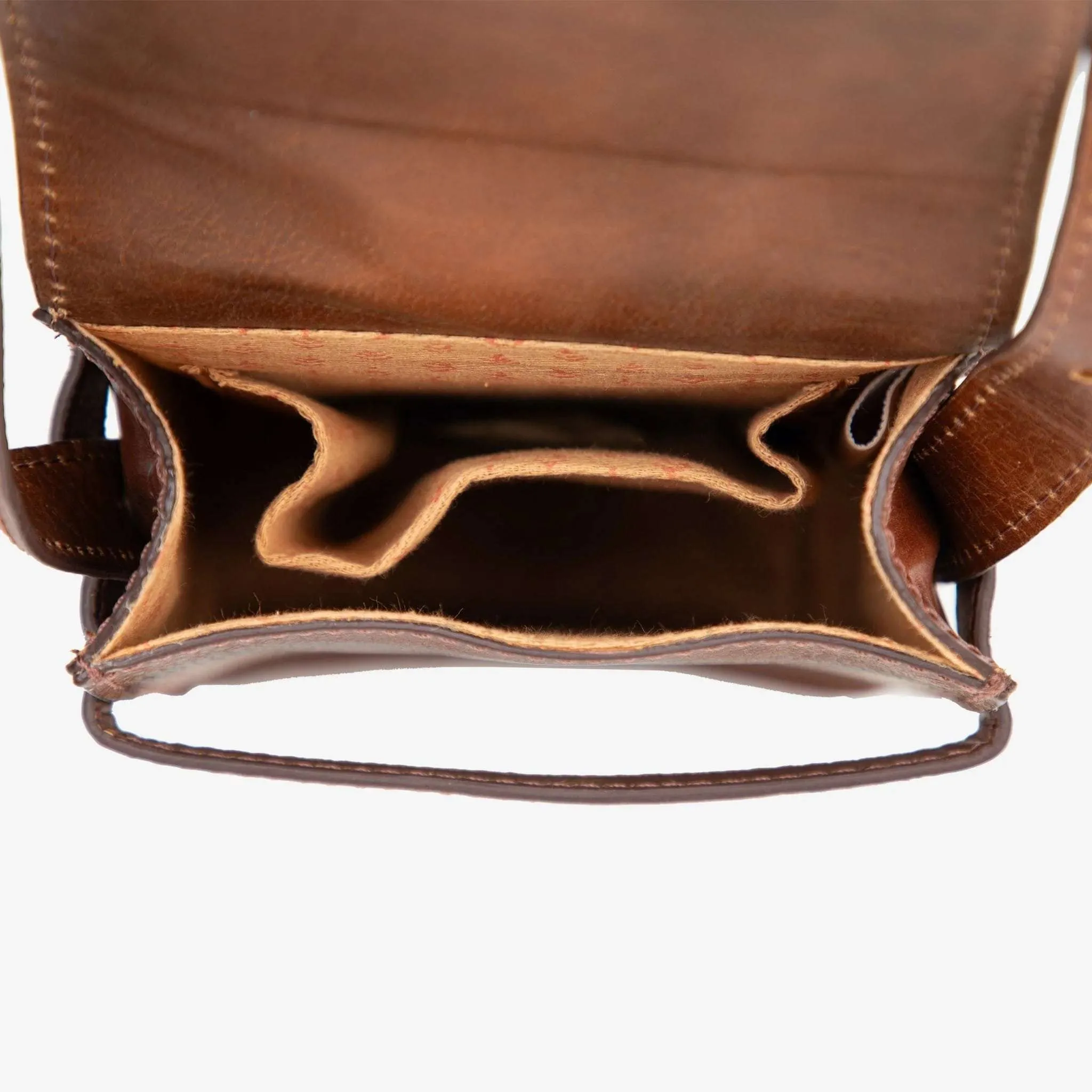 The Boxy Crossbody - Chocolate Brown