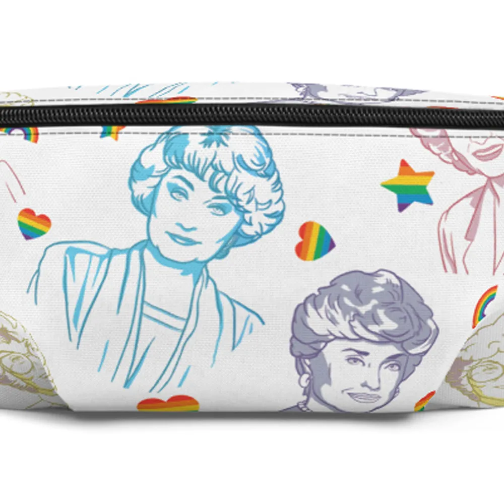 The Golden Girls Rainbow Fanny Pack
