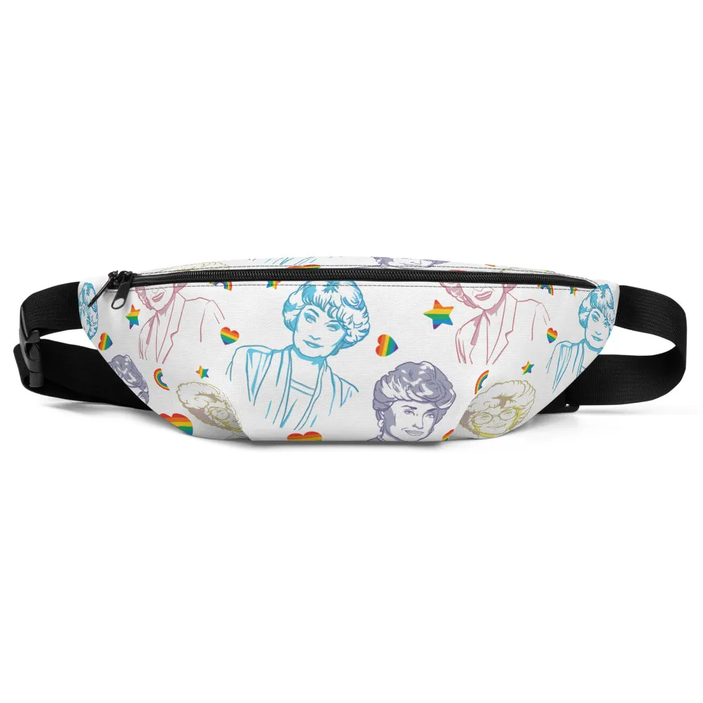 The Golden Girls Rainbow Fanny Pack