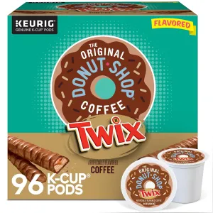 The Original Donut Shop TWIX Coffee, Keurig Single Serve K-Cup Pods, 96 Count