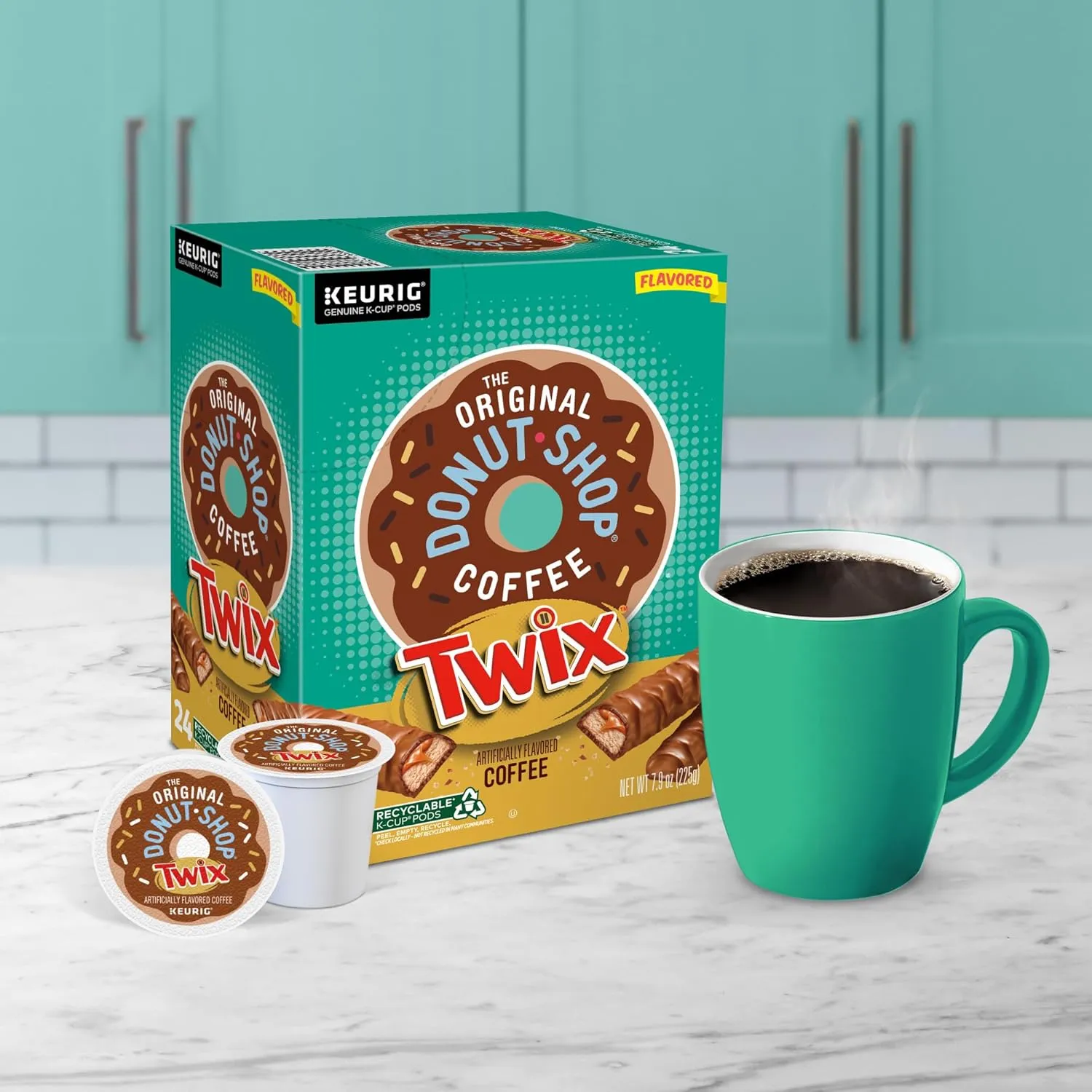 The Original Donut Shop TWIX Coffee, Keurig Single Serve K-Cup Pods, 96 Count