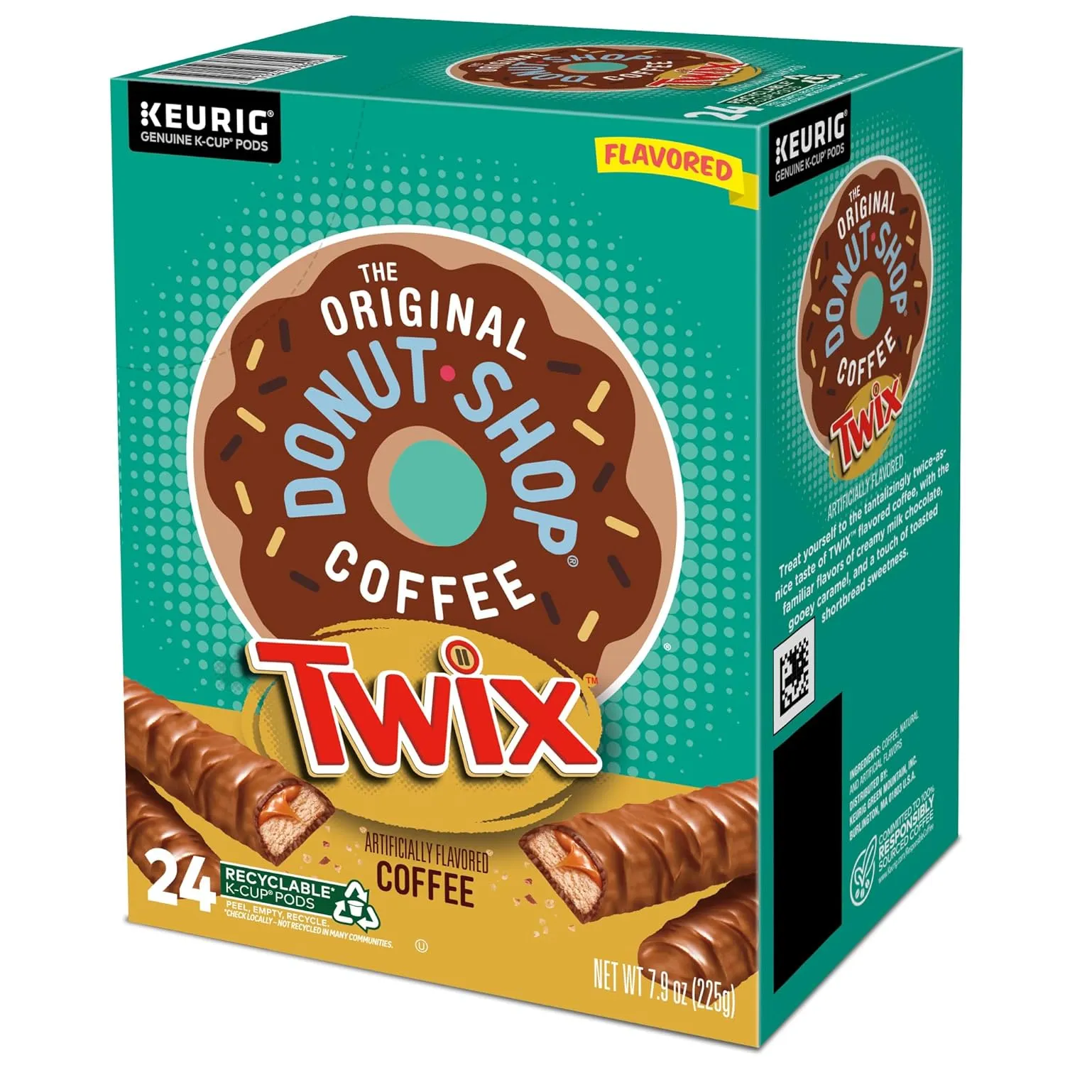 The Original Donut Shop TWIX Coffee, Keurig Single Serve K-Cup Pods, 96 Count