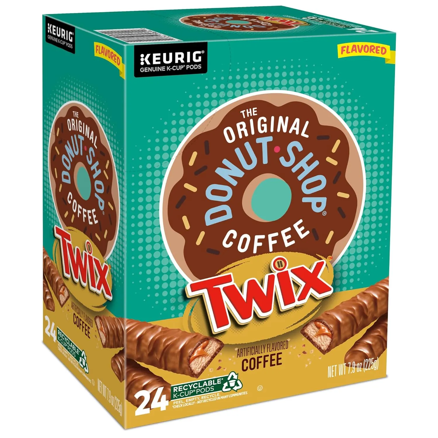 The Original Donut Shop TWIX Coffee, Keurig Single Serve K-Cup Pods, 96 Count