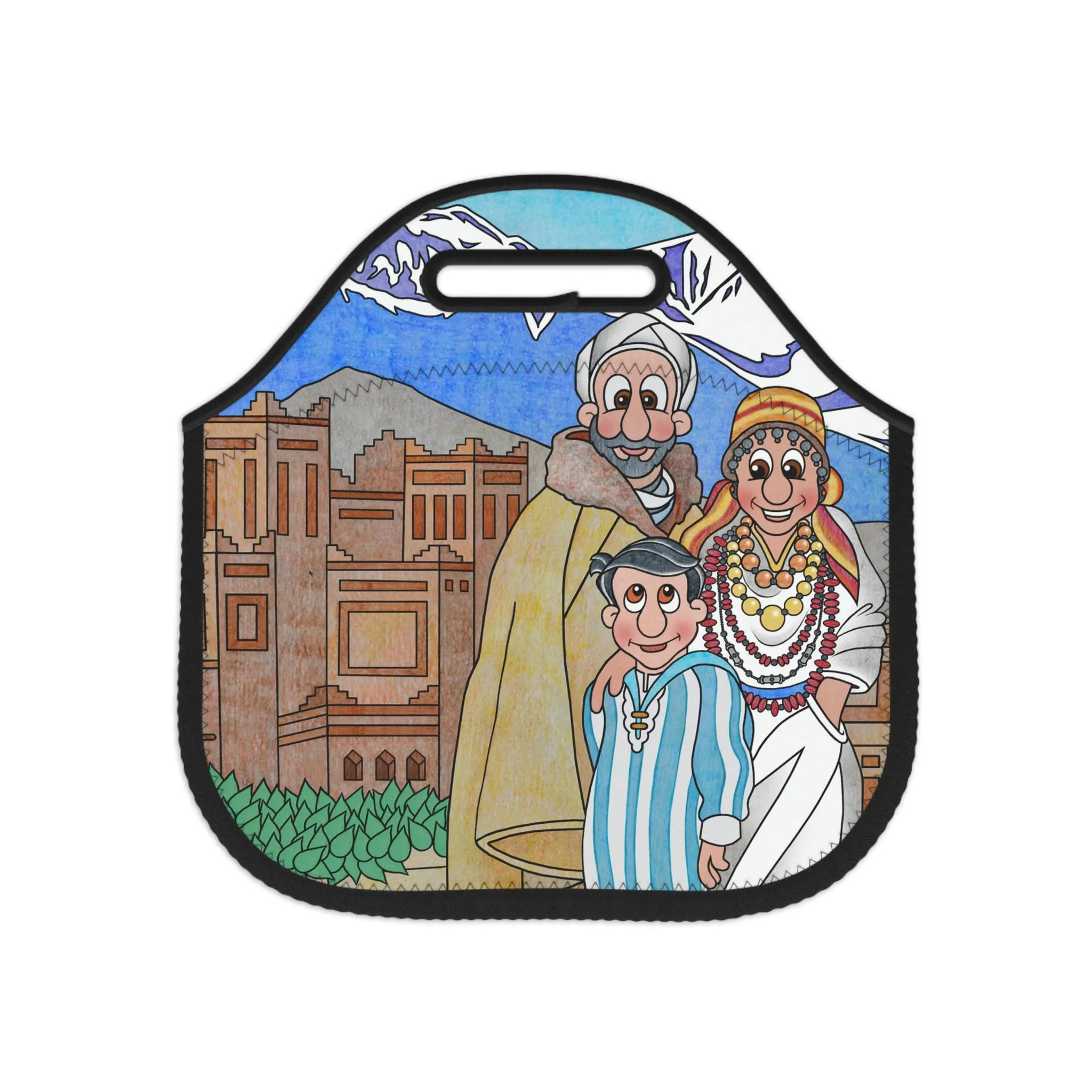 The Stone at the Door Neoprene Lunch Bag