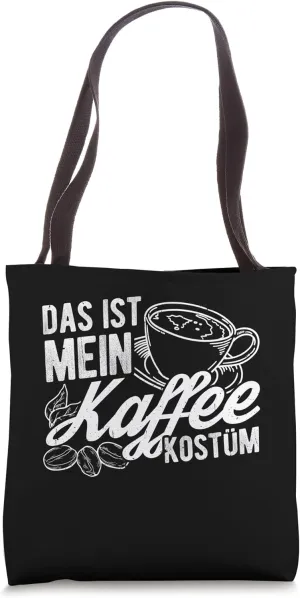 THIS IS MY coffee costume carnival masquerade costume Tote Bag