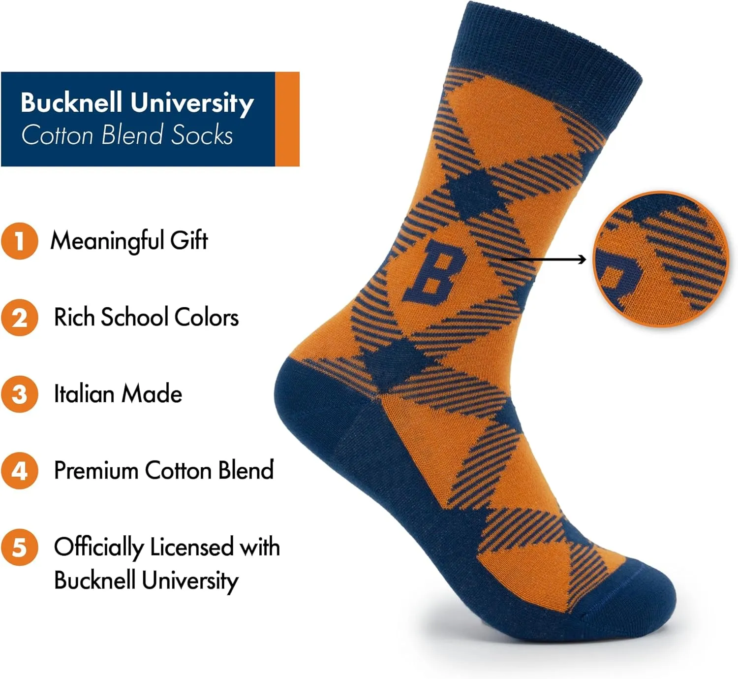 Timeless Tartans Cotton Blend Socks