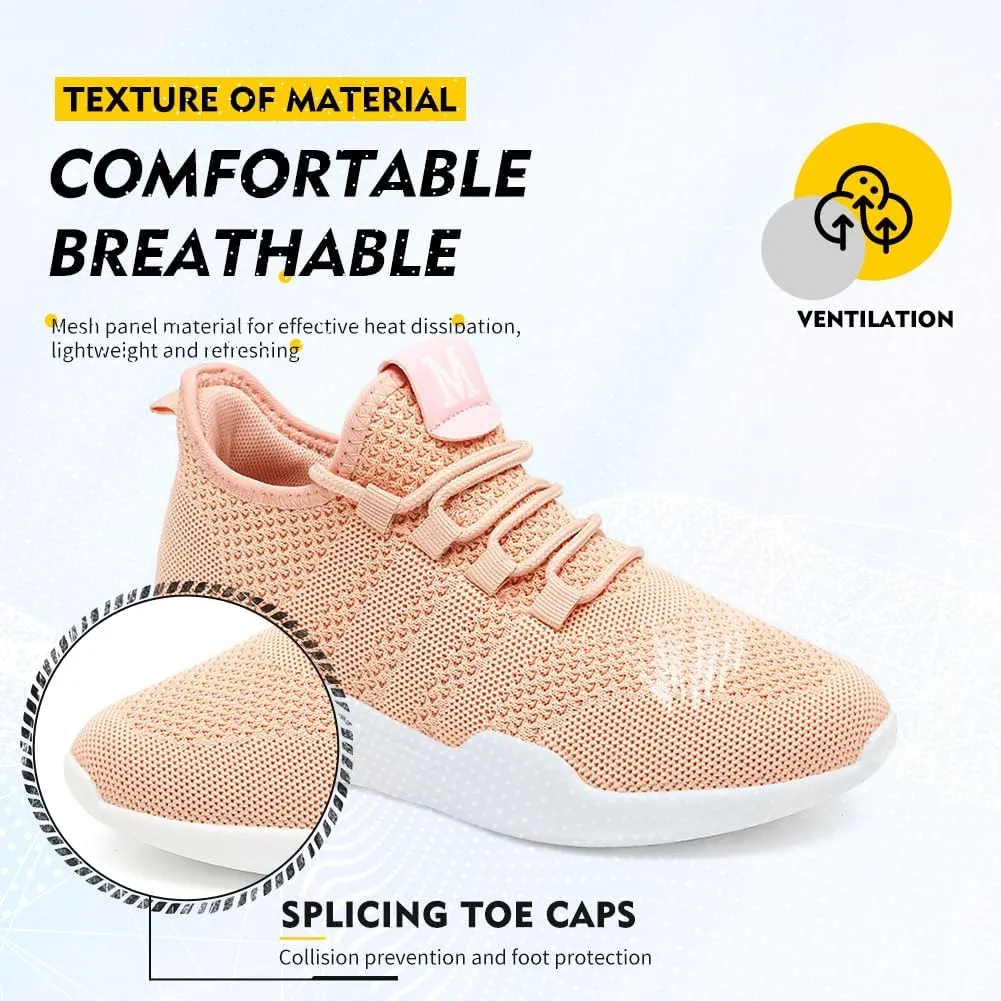 TINRYMX Modern Dance Shoes Women Lace up Air Cushion Sneakers Ballroom Jazz Hip hop Practice Dance Shoes,Model-LYX716