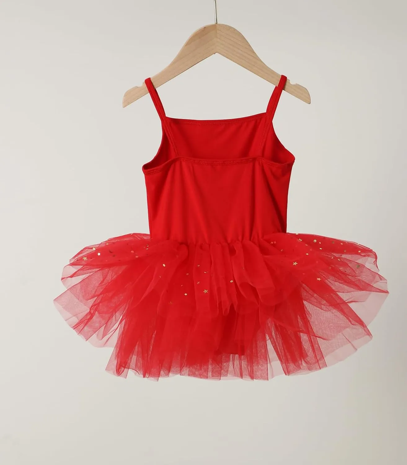 Toddler Girls Tutu Dresses Strap Shiny Tulle Ballet Leotard Ballerina Costume for Dance