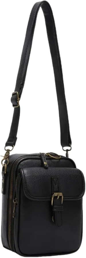 Tojoyride Crossbody Bag, Small Leather Crossbody Bags with Card Slots, Crossbody Purses for Women