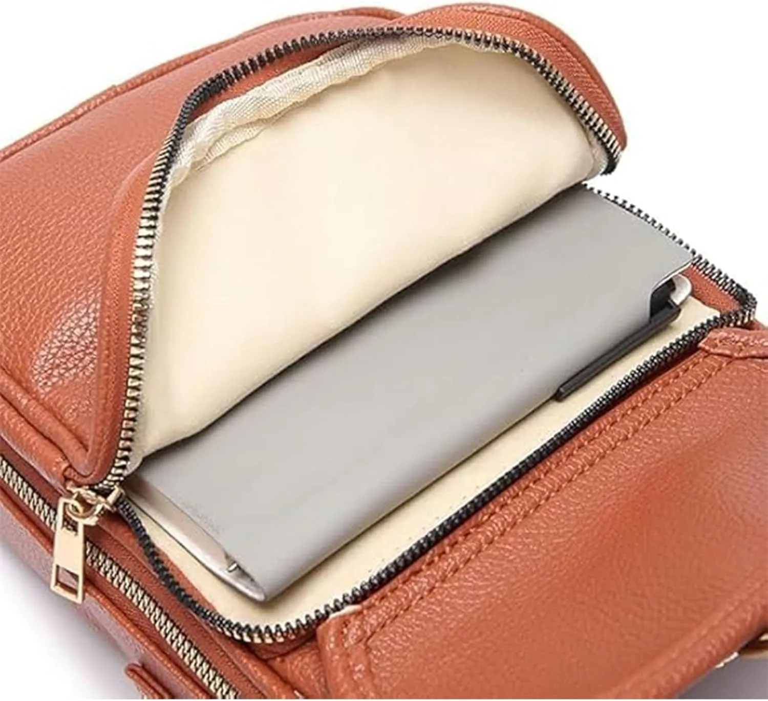 Tojoyride Crossbody Bag, Vintage Anti Theft Purse With 10 Card Slots, Small Crossbody Bags for Women