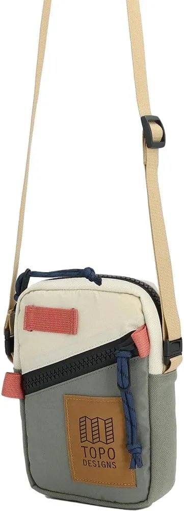 Topo Designs Mini Shoulder Bag, Bone White/Beetle