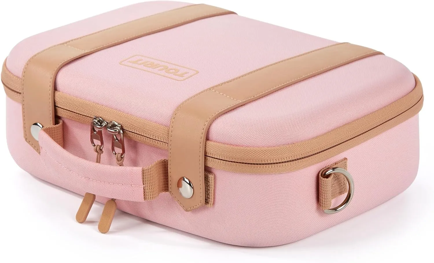 TOURIT Lunch Bag with Buckle Lunch Box Insulated Food Carrier for Women Men Work, Outdoor, Pink