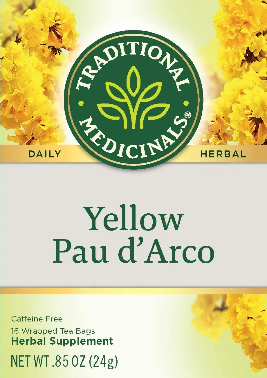 TRADITIONAL MEDICINALS PAU D'ARCO TEA 16 BAGS