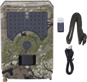 Trail Camera High-Demmante 12MP 1080p IP56 0.8S Photographing IR Game Camera for Wildlife