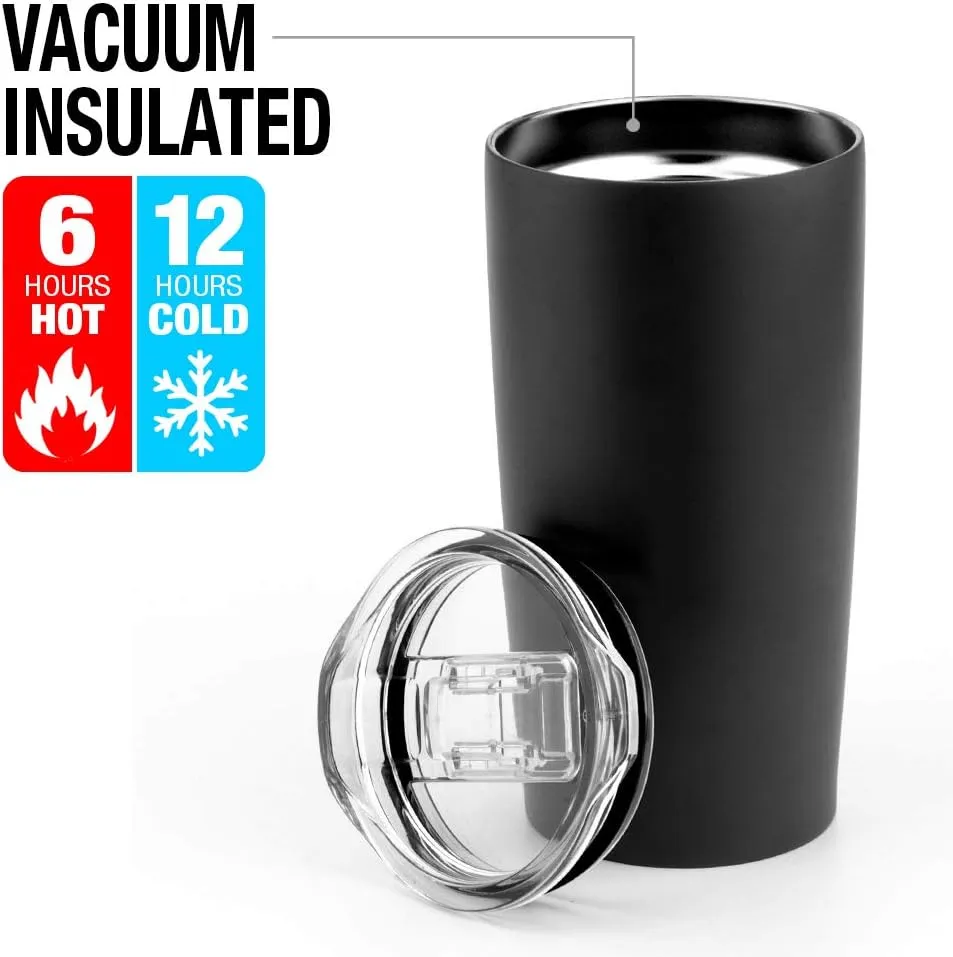 Transformers Ironhide Stainless Steel Tumbler 20 oz Coffee Travel Mug/Cup, Vacuum Insulated & Double Wall with Leakproof Sliding Lid