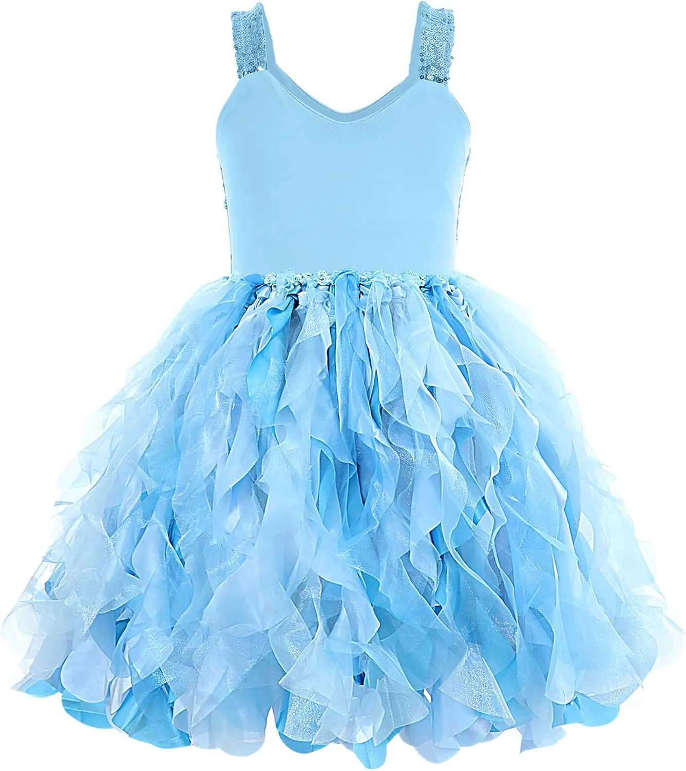 Tutu Dress for Girls Sparkly Sequin Tulle Princess Birthday Party Dress for Toddler Girls Prom Sneaker Ball Gown
