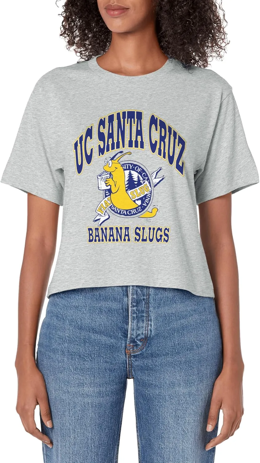 UC Santa Cruz UCSC Pulp Fiction Banana Slugs Women's Crop Top